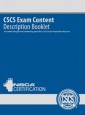 CSCS Exam Content Description Booklet